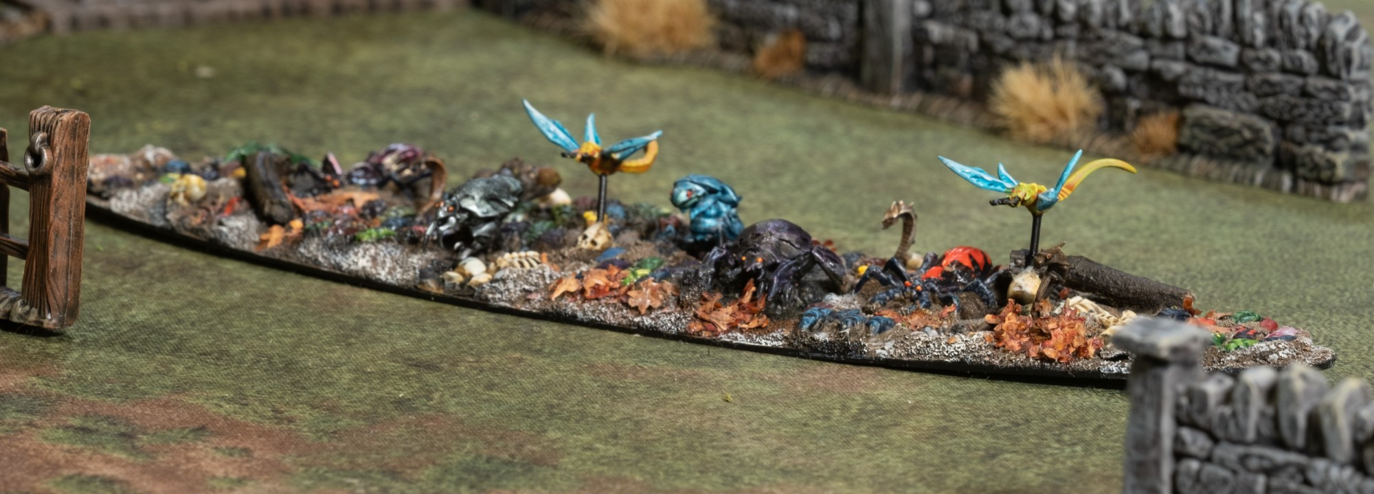 A Detritus Denizen Swarm boiling from the loam