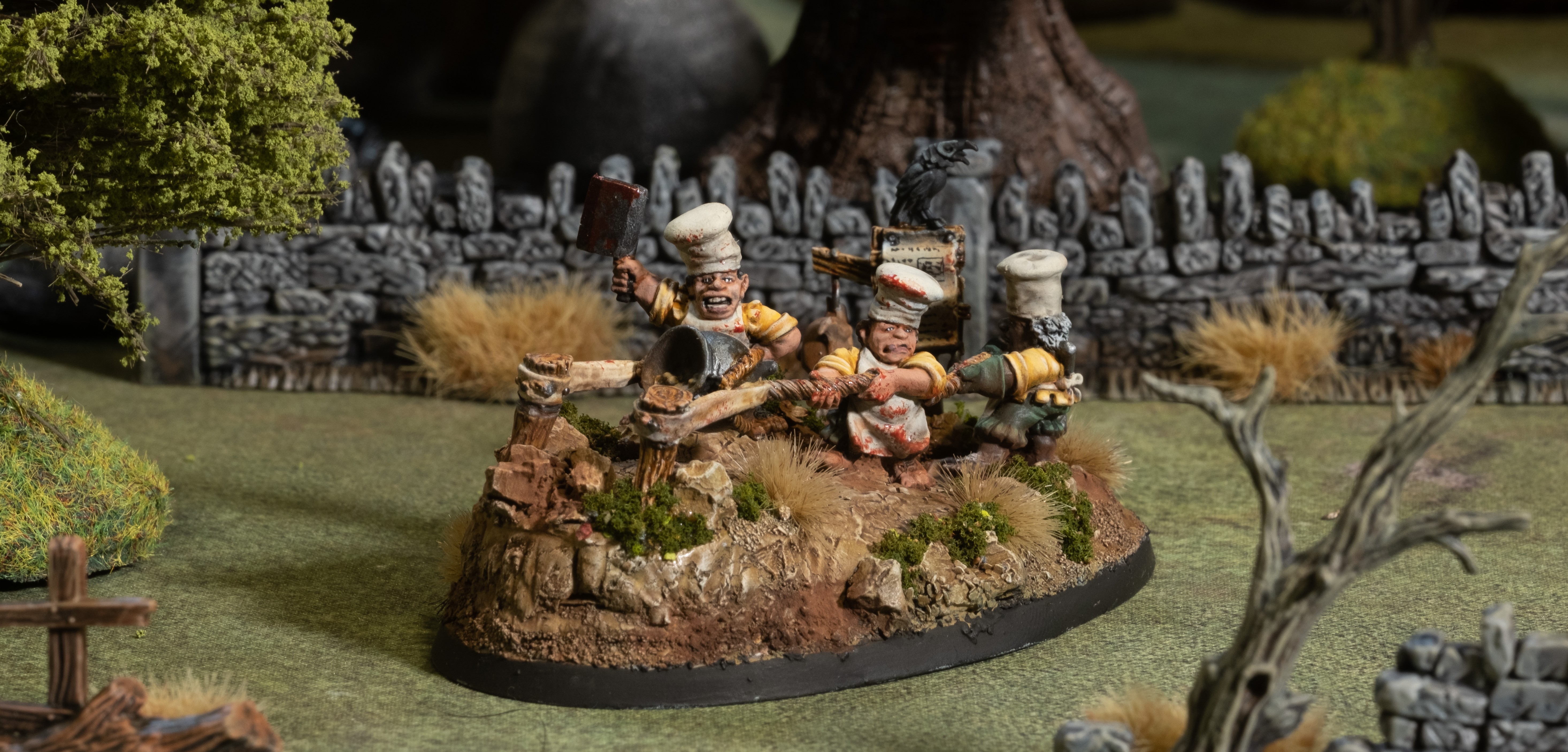 Mephistio Hartstock directs a Hawthorn Hotpot crew