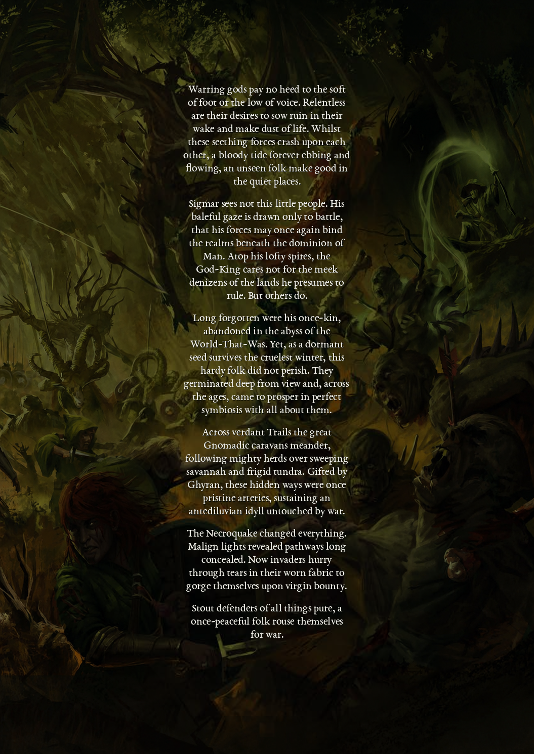 Introduction — Warring gods pay no heed